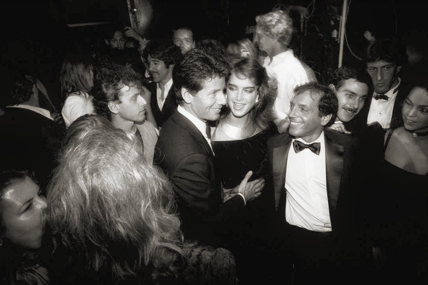 Calvin Kelin, Brooke Shields, and Steve Rubbel. Credit: Hasse Perrson