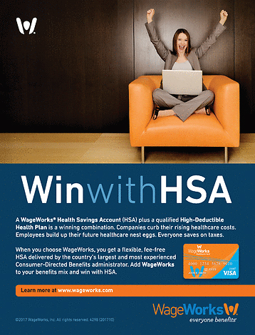 Win With HSA Magazine Ad