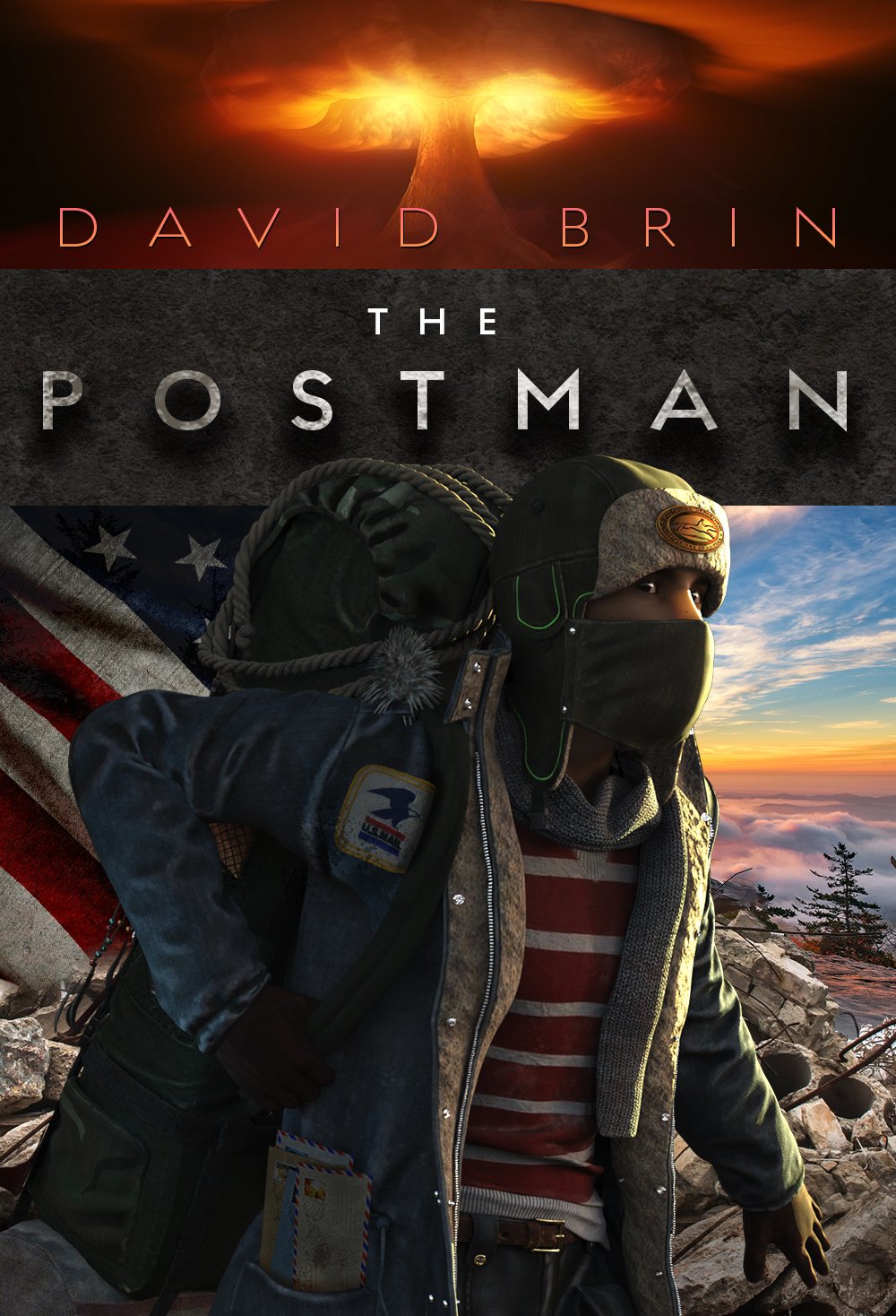 Cover Art & Design: The Postman by David Brin