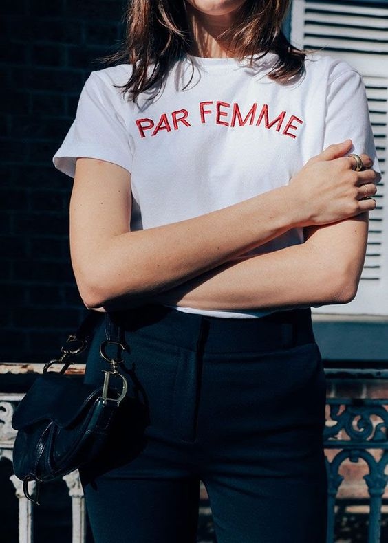   T-shirt: Par Femme  
