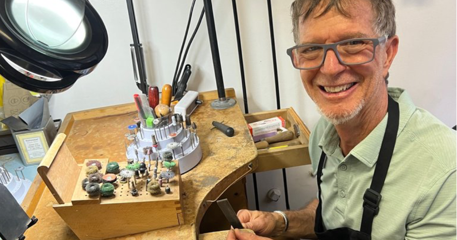 James Friedman, founder of El Dorado casting lab in downtown Honolulu