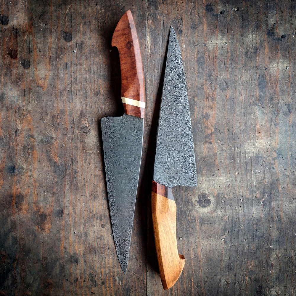 Engraved Chef's Knives & Kitchen Knives