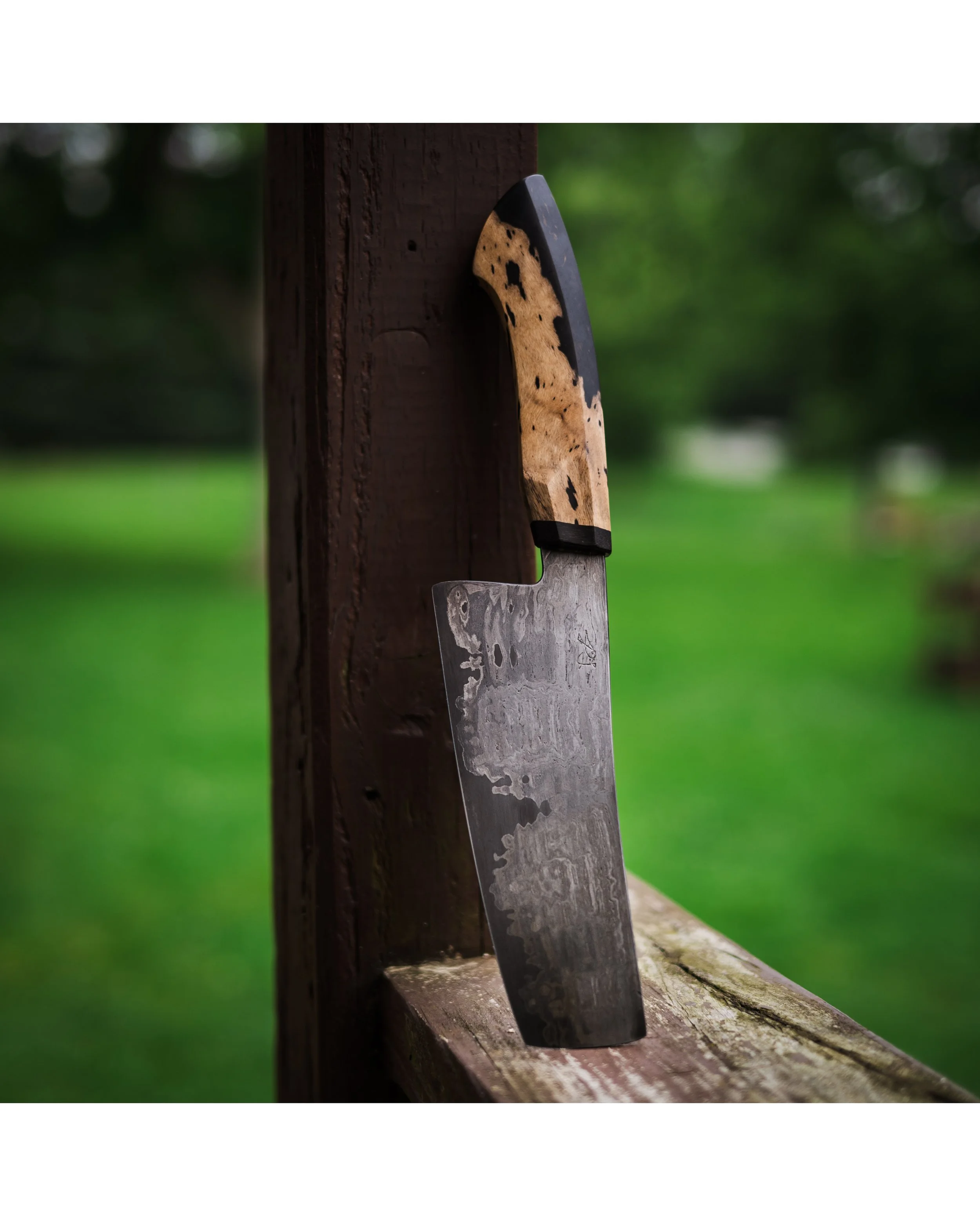 Wrought Iron San Mai Nakiri