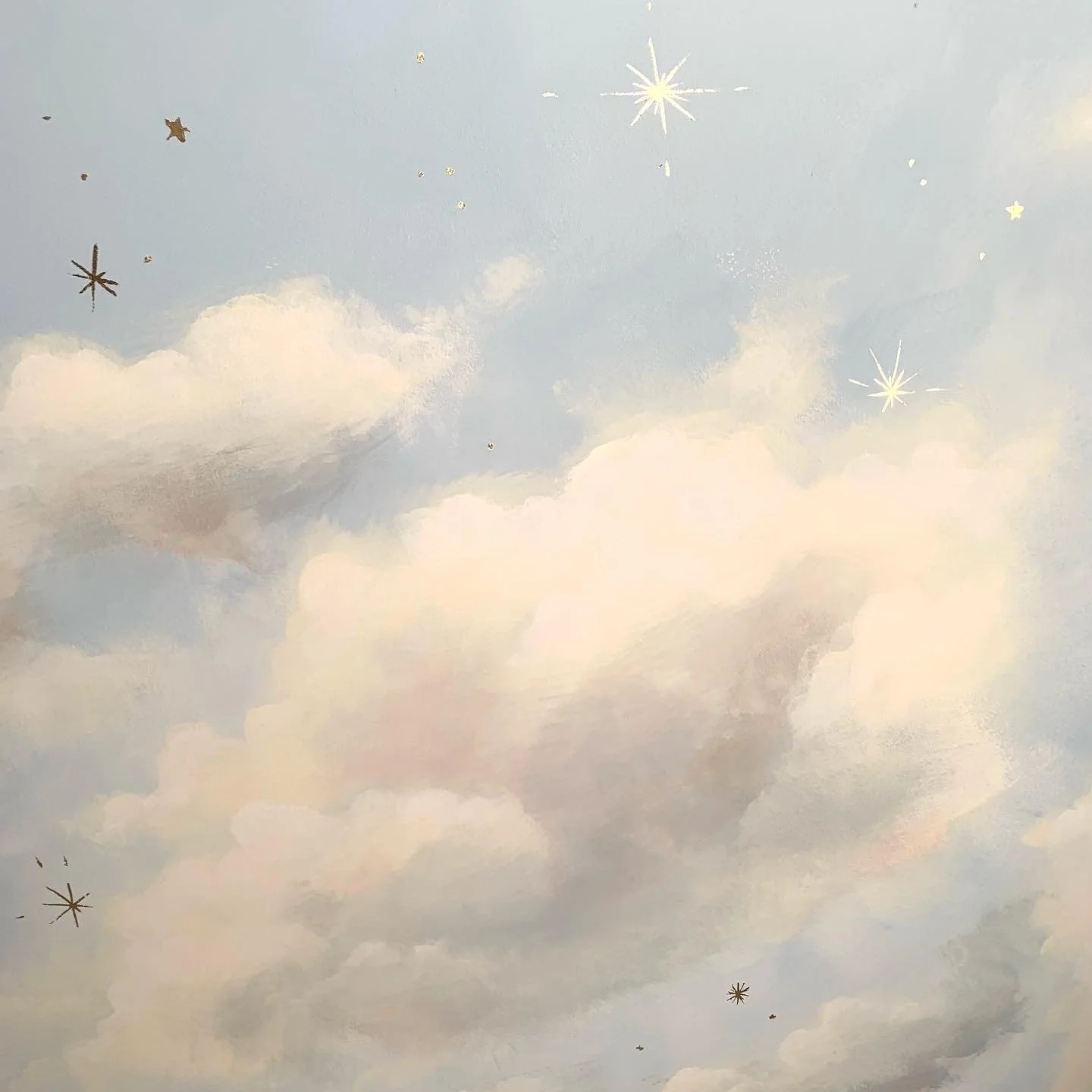 A Perfect Sky Mural in Berkeley CA