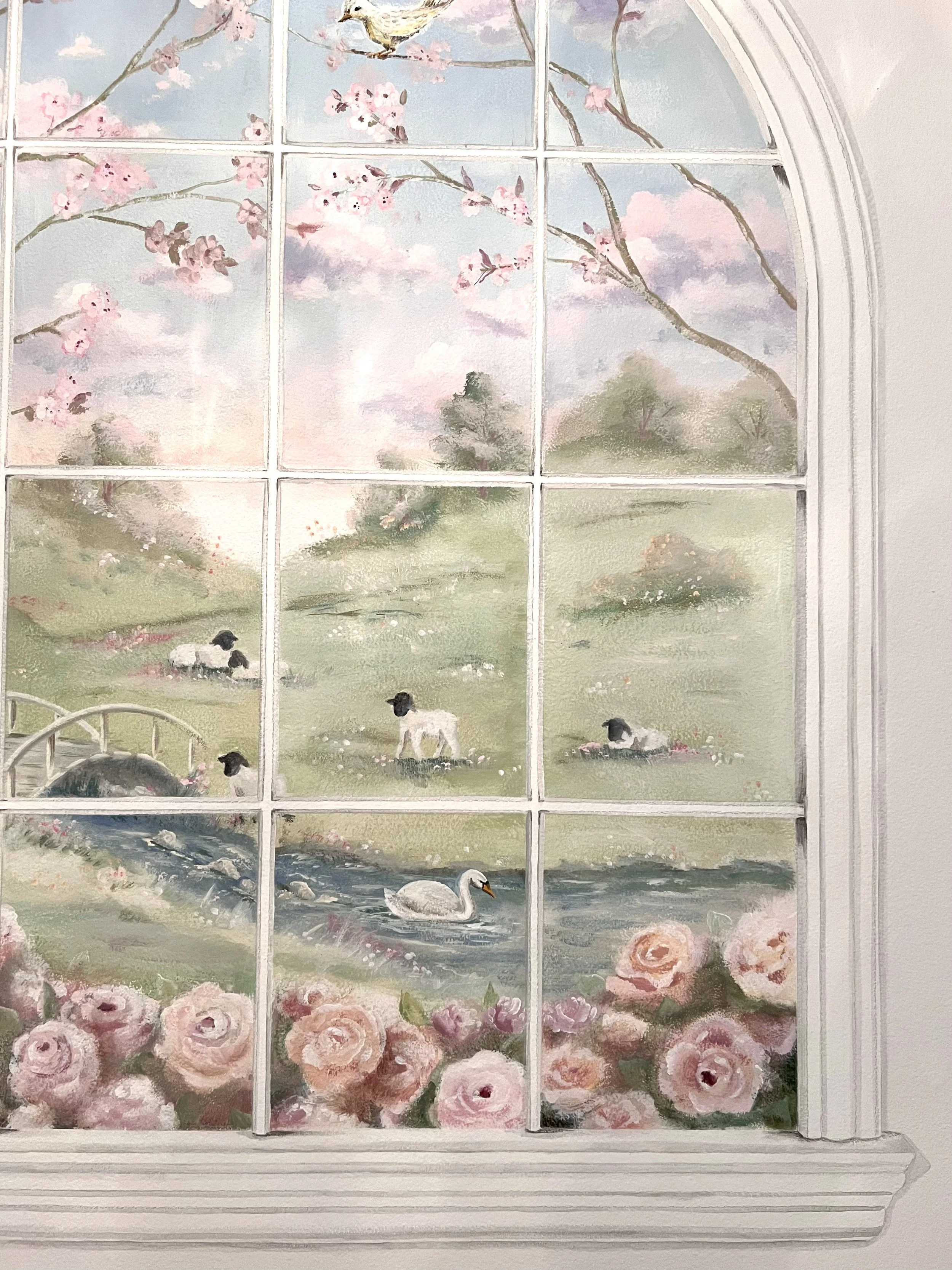 Alaina's Picture Window Scene in Frisco Texas