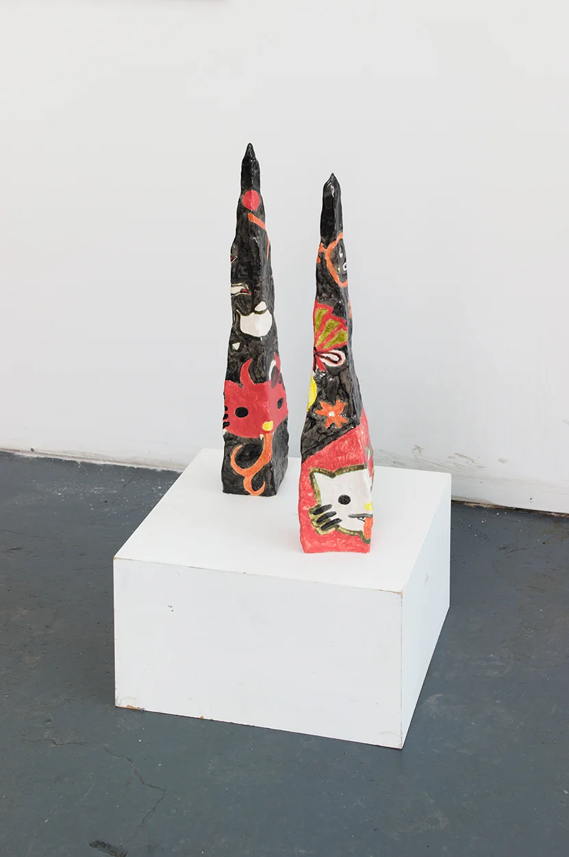 Alison Kizu-Blair Untitled, 2018 Glazed earthenware 24 × 4.25 in/60.96 × 11.43 cm Inquire