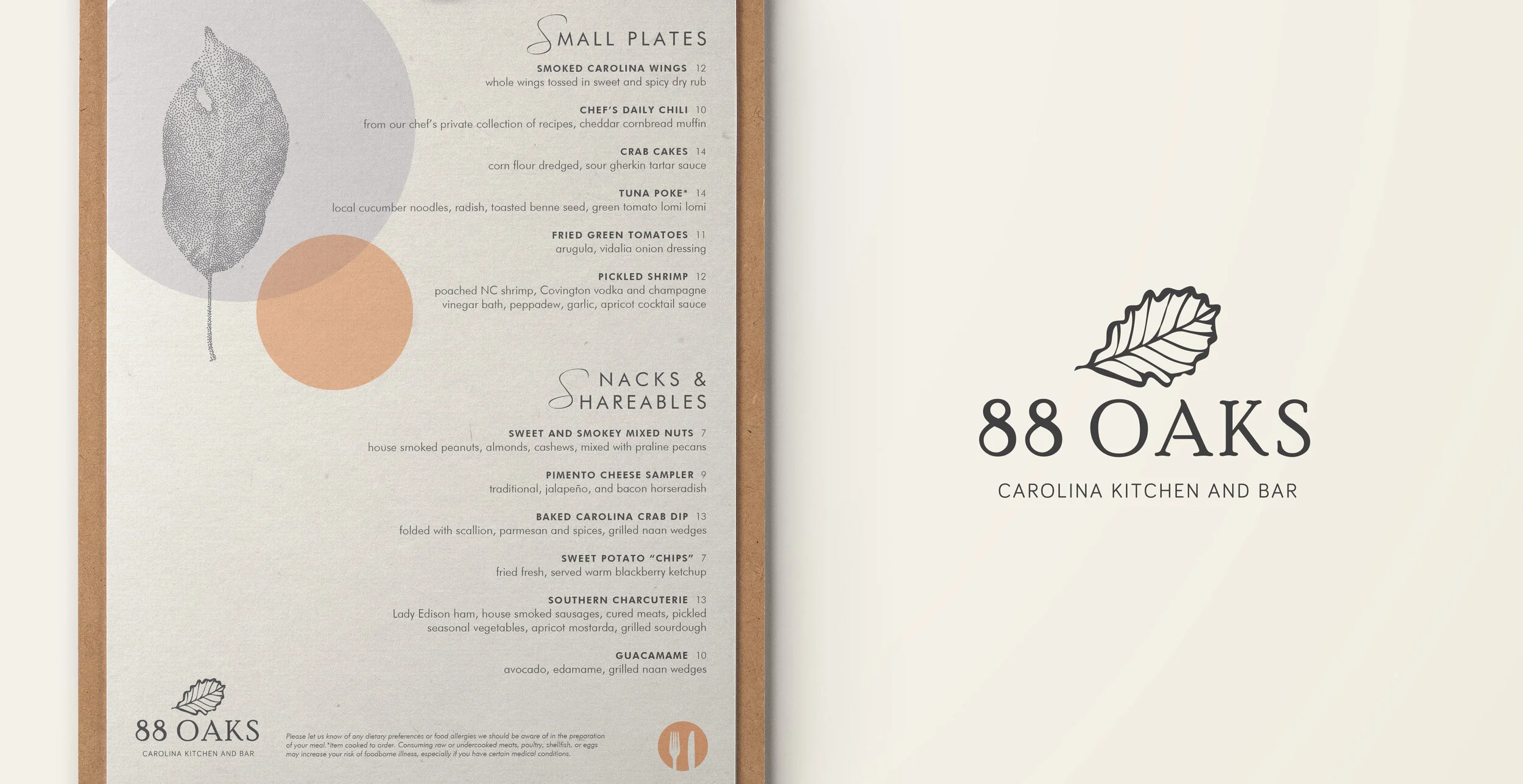 88 OAKS RESTAURANT | HILTON HOTEL RALEIGH88 Oaks, located in the Hilton Hotel Raleigh Midtown serves familiar food presented in a fun and modern style, using local ingredients with a regional flair. The restaurant was undergoing a rebrand to prepare…
