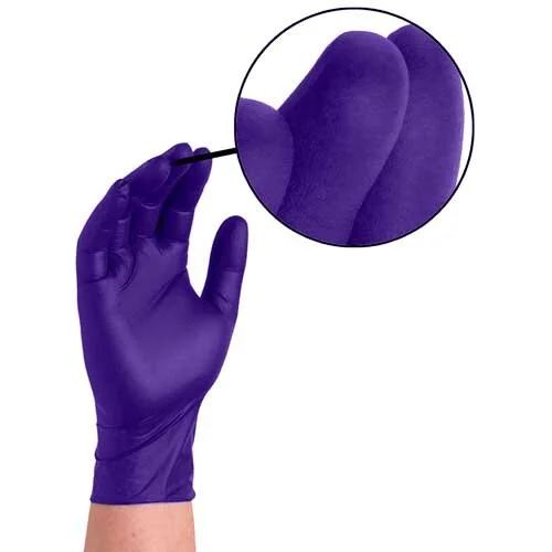 AMMEX® Indigo® Nitrile Exam Latex Free Disposable Gloves Annex Tools