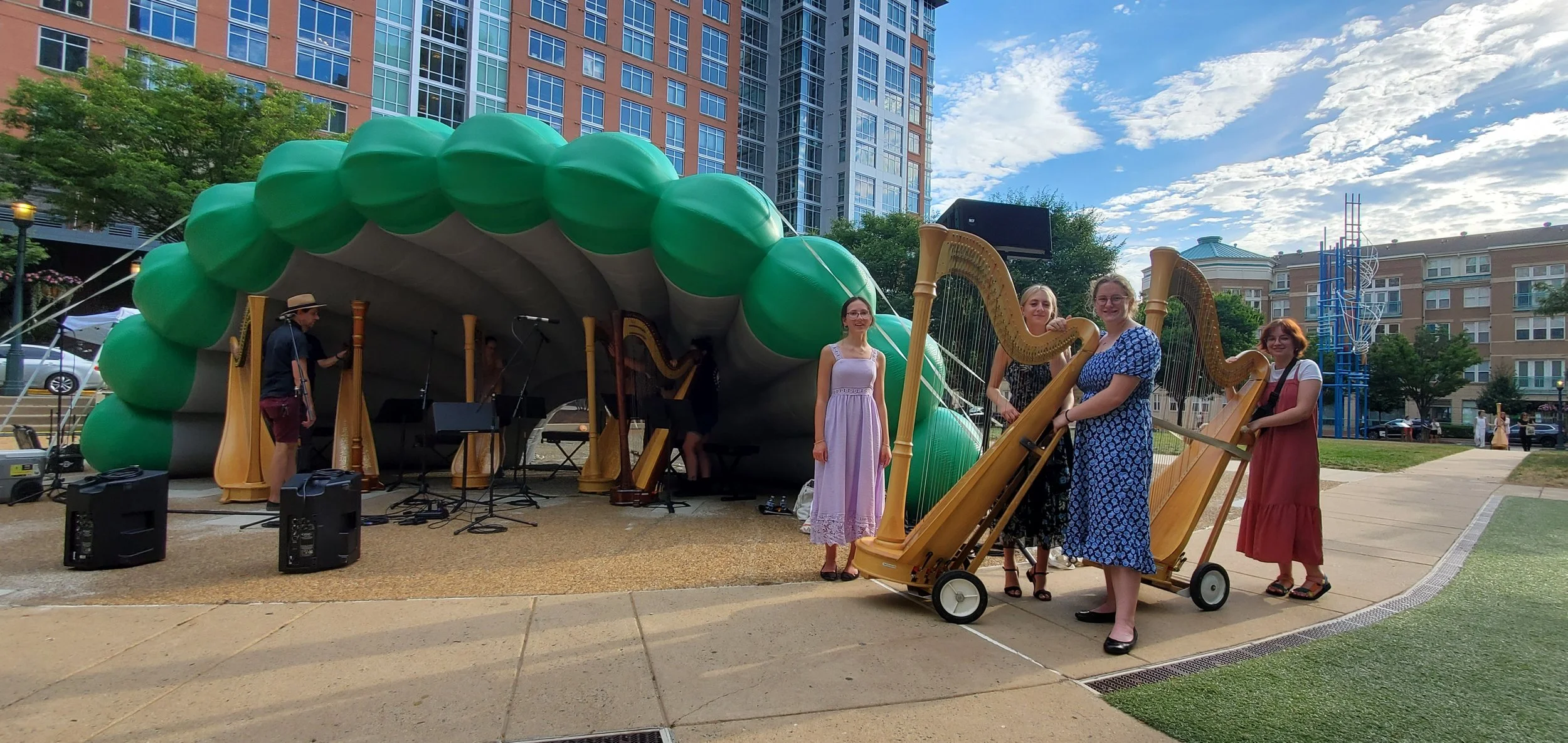 Sunday Art in the Park - The Art of the Harp: A Musical Showcase