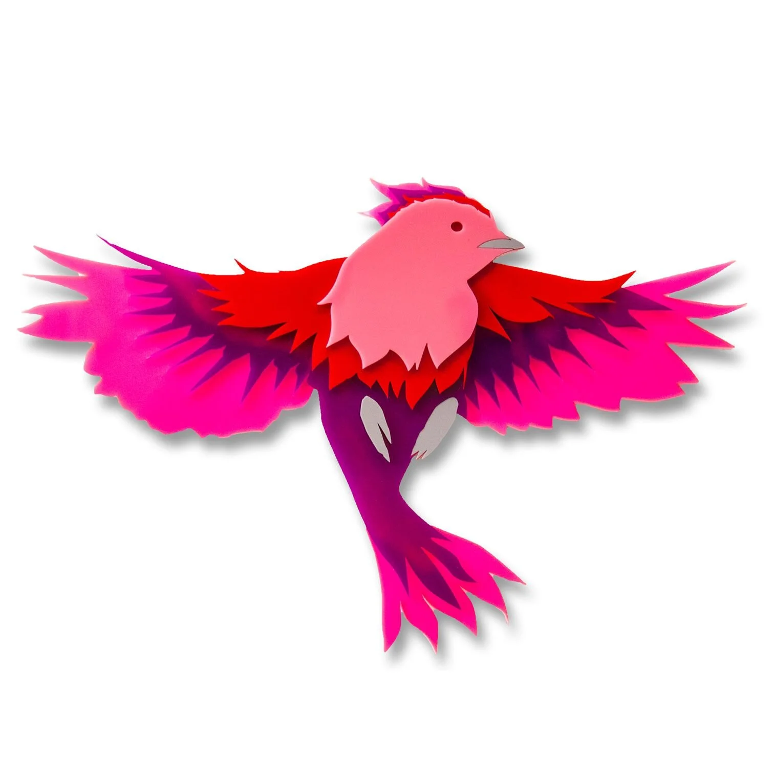 Czr Prz - Acrylic Bird - 13 - 13in x 9in - $180.jpg