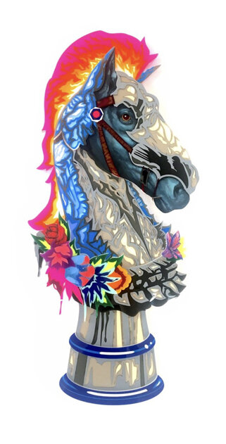 Mixed Media Sculptural Design