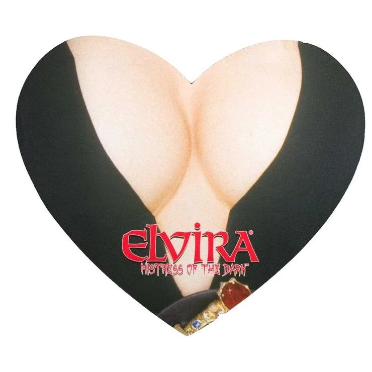 Elvira Heart Shaped Mouse Pad