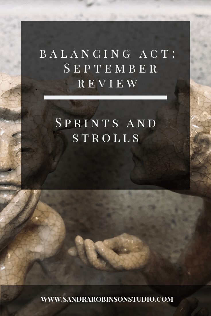 September Review: Choosing Sprints and Strolls