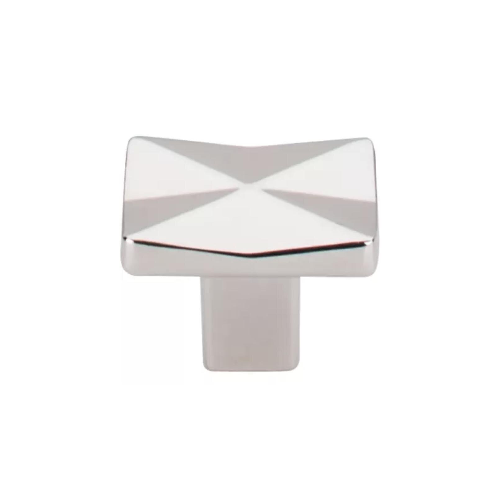 Quilted Knob Polished Nickel
