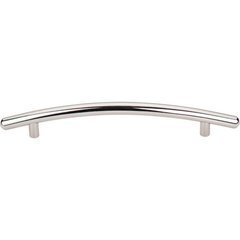 Curved Bar Pull Polished Nickel