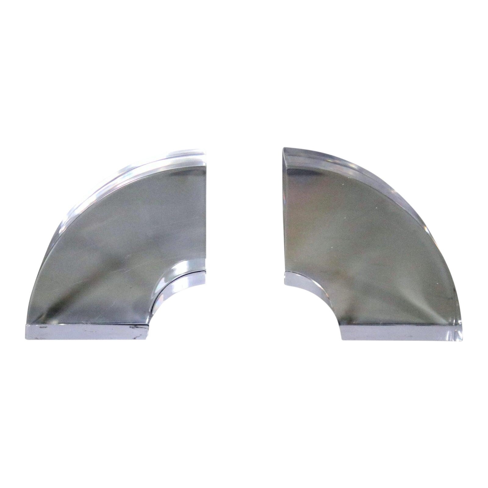 Lucite Bookends by Astrolite