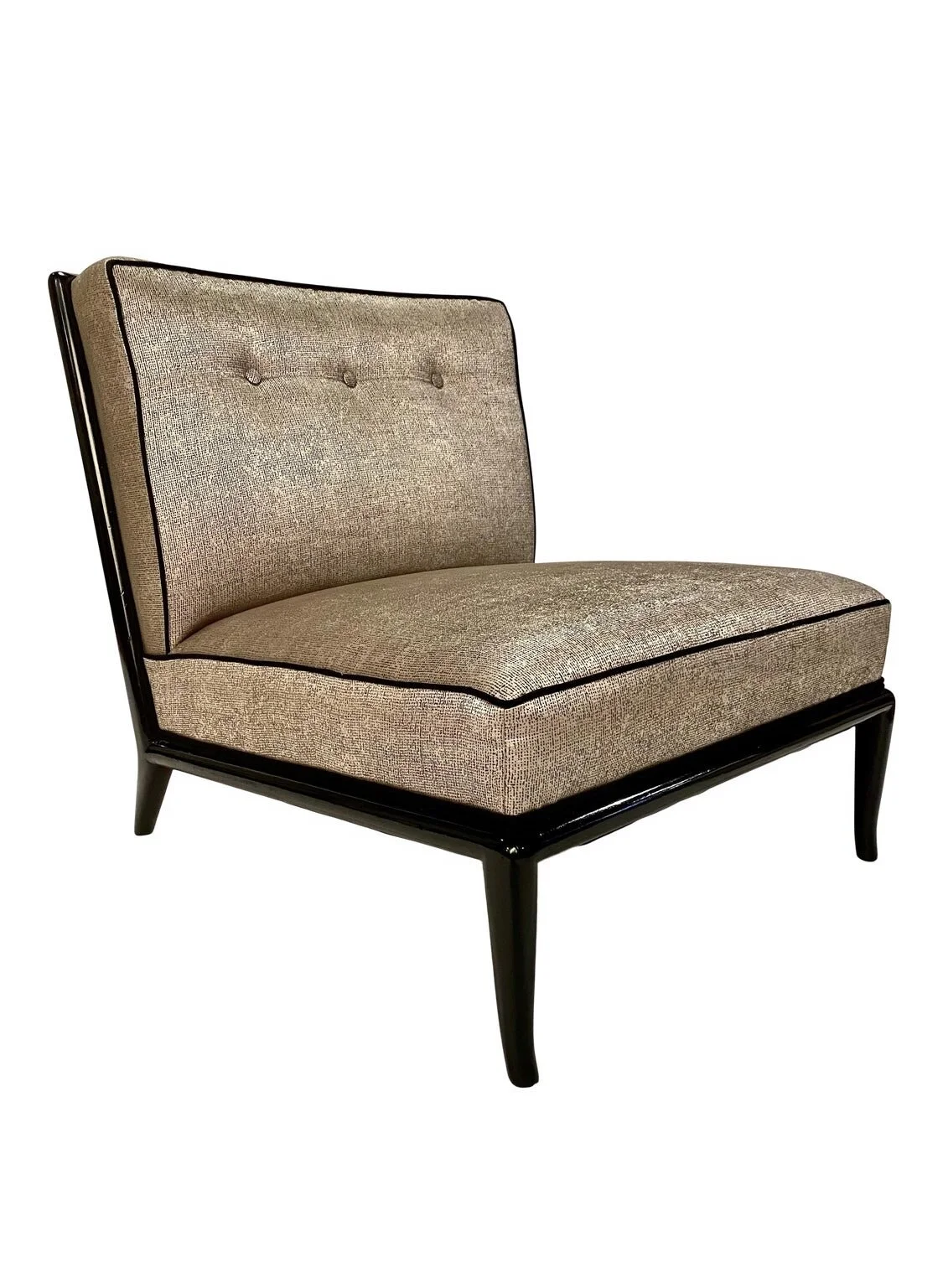 t.h. Robsjohn Gibbings Slipper Chair