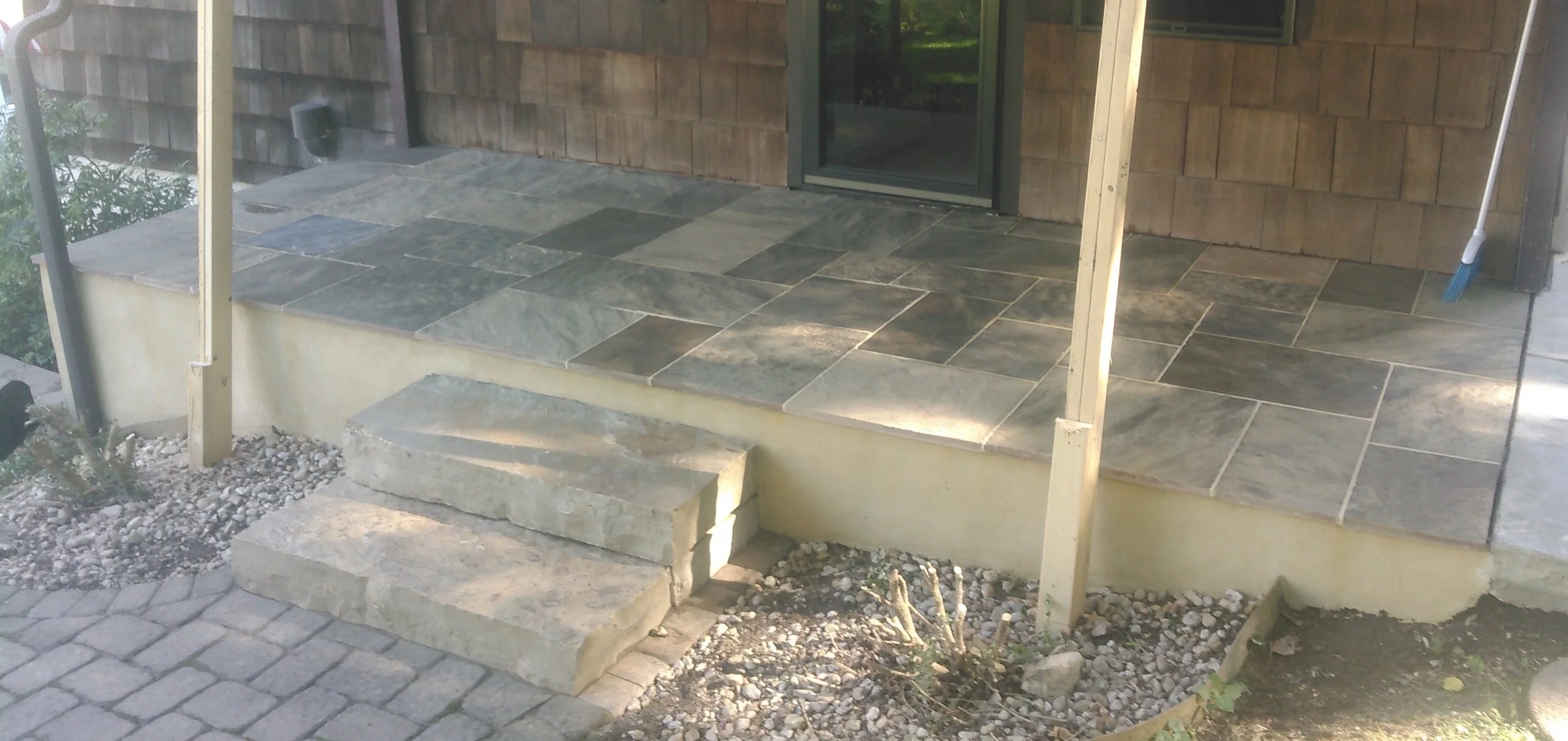 Flagstone Porch And Steps