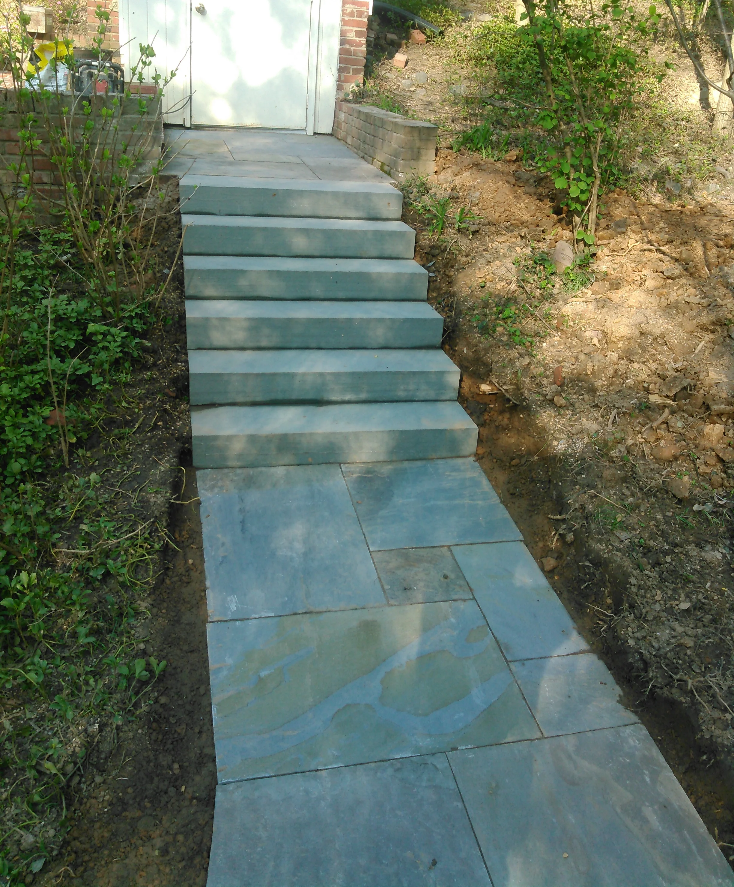Steps And Walkway