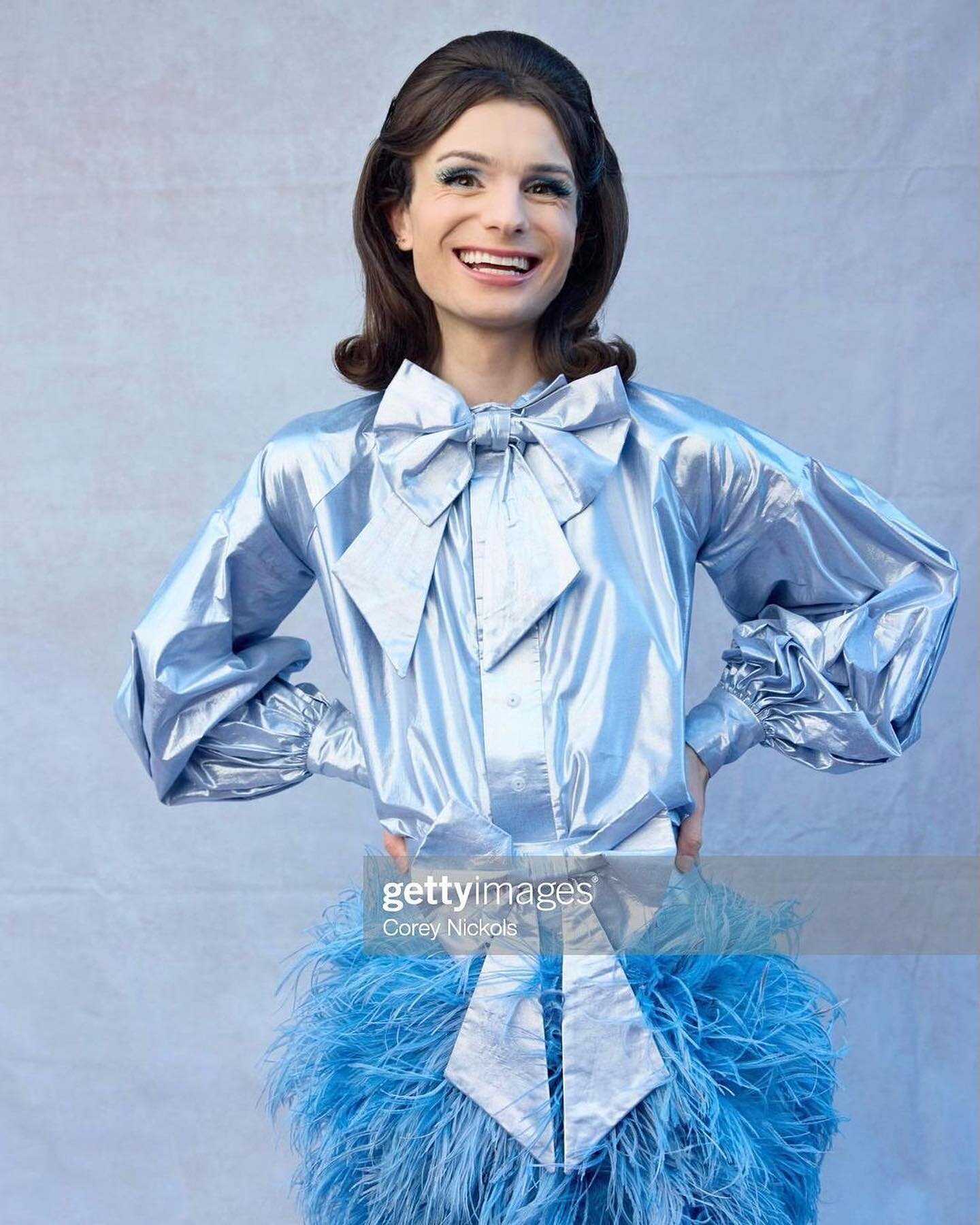 @dylanmulvaney giving major Audrey Hepburn vibes wearing a full @lovejimmypaul look for the opening night of @outfest 💎💎💎 
Love ya 💙

Photo: @unicornfightclub 
Hair: @justmelt 
Makeup: @dylanmulvaney 

#jimmypaul #lovejimmypaul #dylanmulvaney #ou
