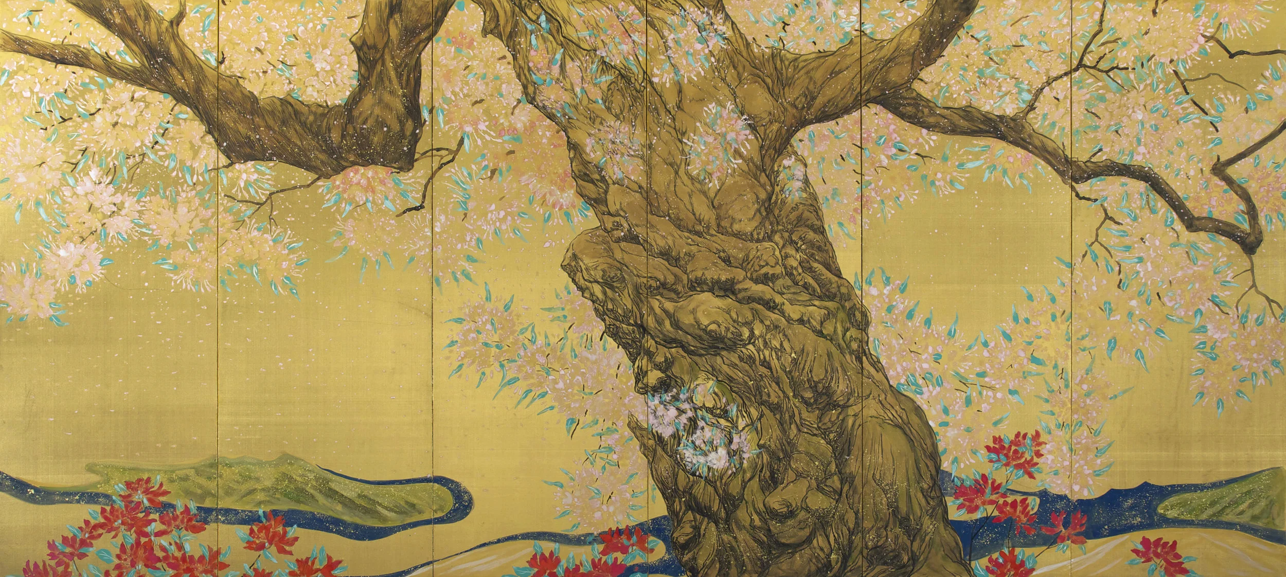 吉川優《桜花爛漫図(三春夫婦桜図)》改RGB.jpg