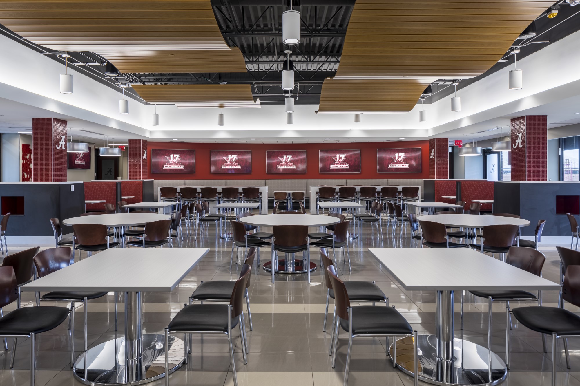 Mal M Moore Athletic Facility Dining Hall Davis