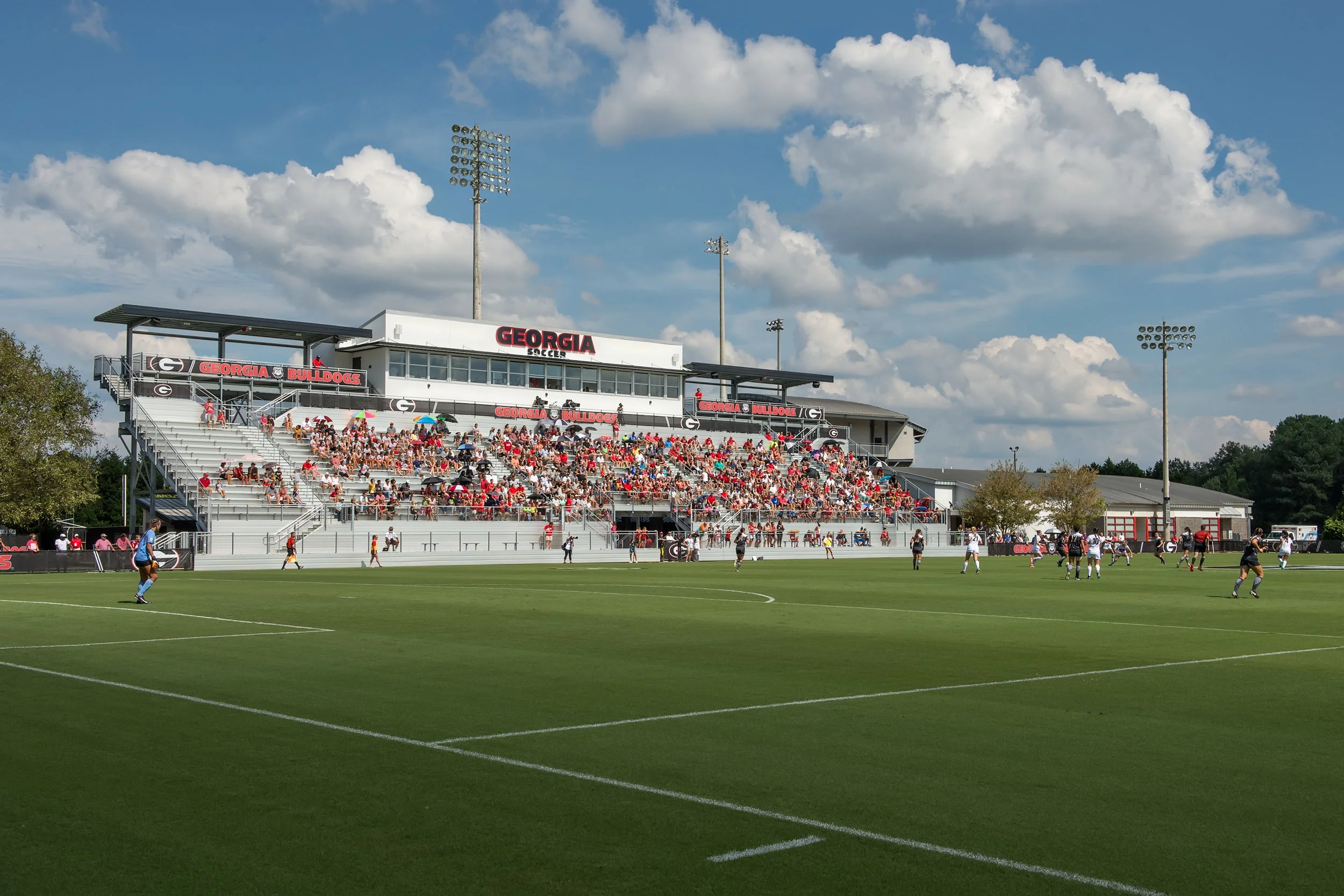Bulldog Women's Soccer Grandstands