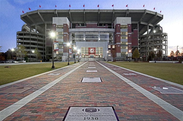 Bryant Denny Stadium North End Zone Expansion Davis