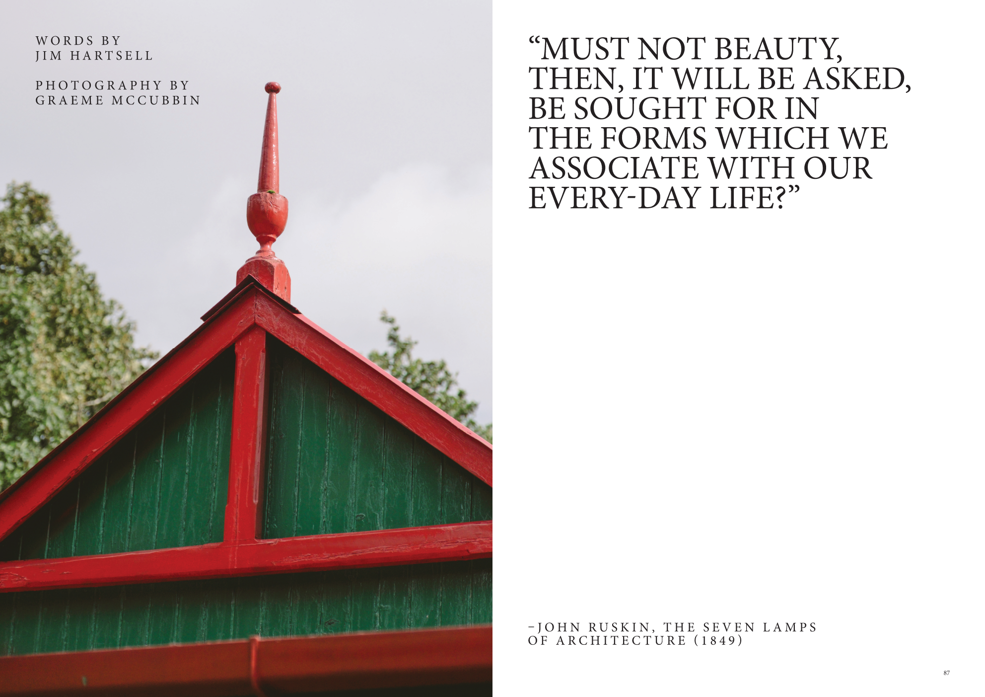  “MUST NOT BEAUTY, THEN, IT WILL BE ASKED, BE SOUGHT FOR IN THE FORMS WHICH WE ASSOCIATE WITH OUR EVERY-DAY LIFE?” 