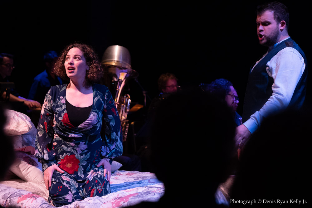  Anne Slovin as Juliet (left); Kevin Adamik as Romeo (Romeo)  Photo Credit: Denis Ryan Kelly, Jr. 