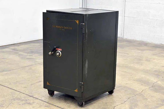 Vintage Mosler Safe — Brooksvale Artisans