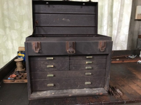 Vintage Kennedy Machinist's Chest — Brooksvale Artisans
