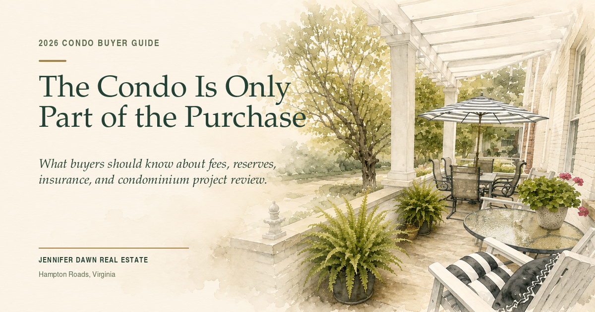 The Condo Is Only Part of the Purchase