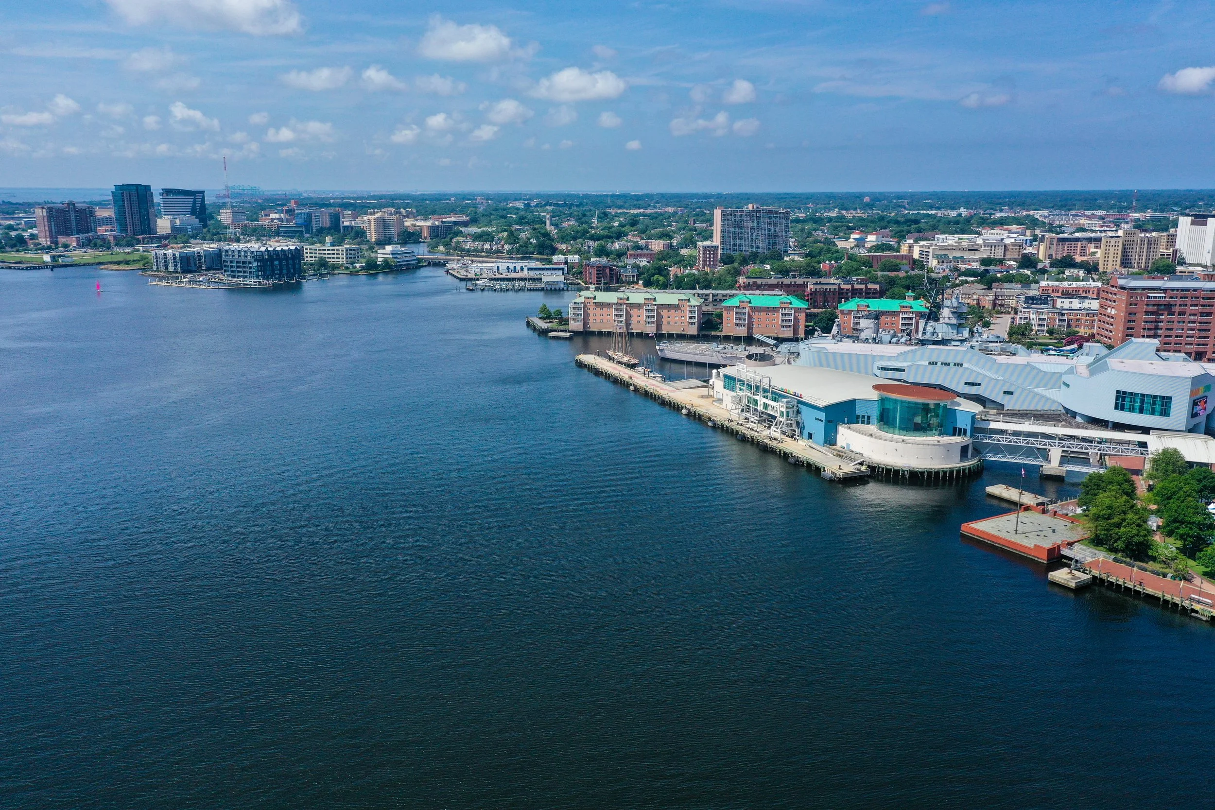 Norfolk skyline Downtown