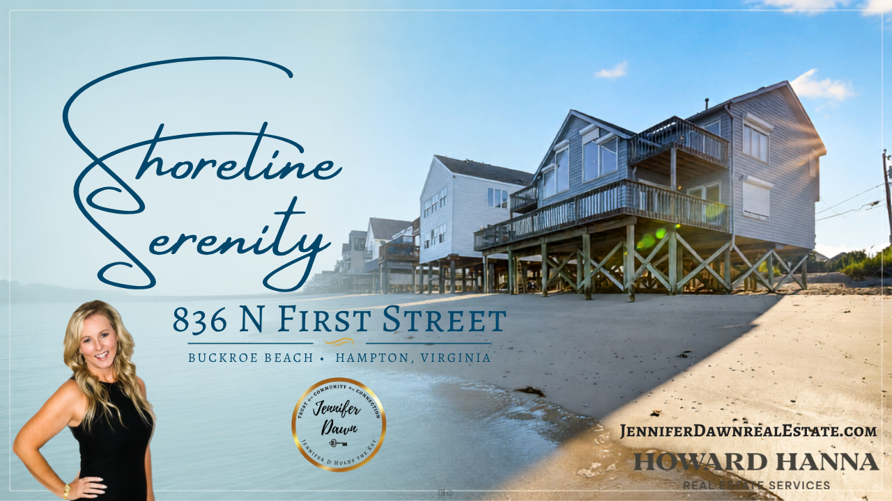 836 N First Street bayfront home at Buckroe Beach in Hampton Virginia