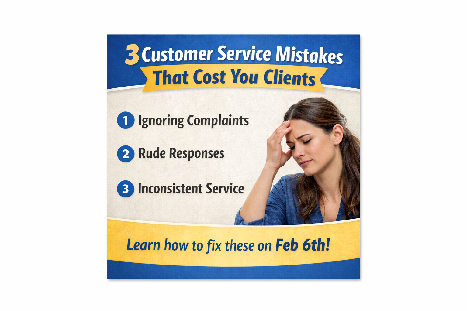 Customer Service: February 6, 2026