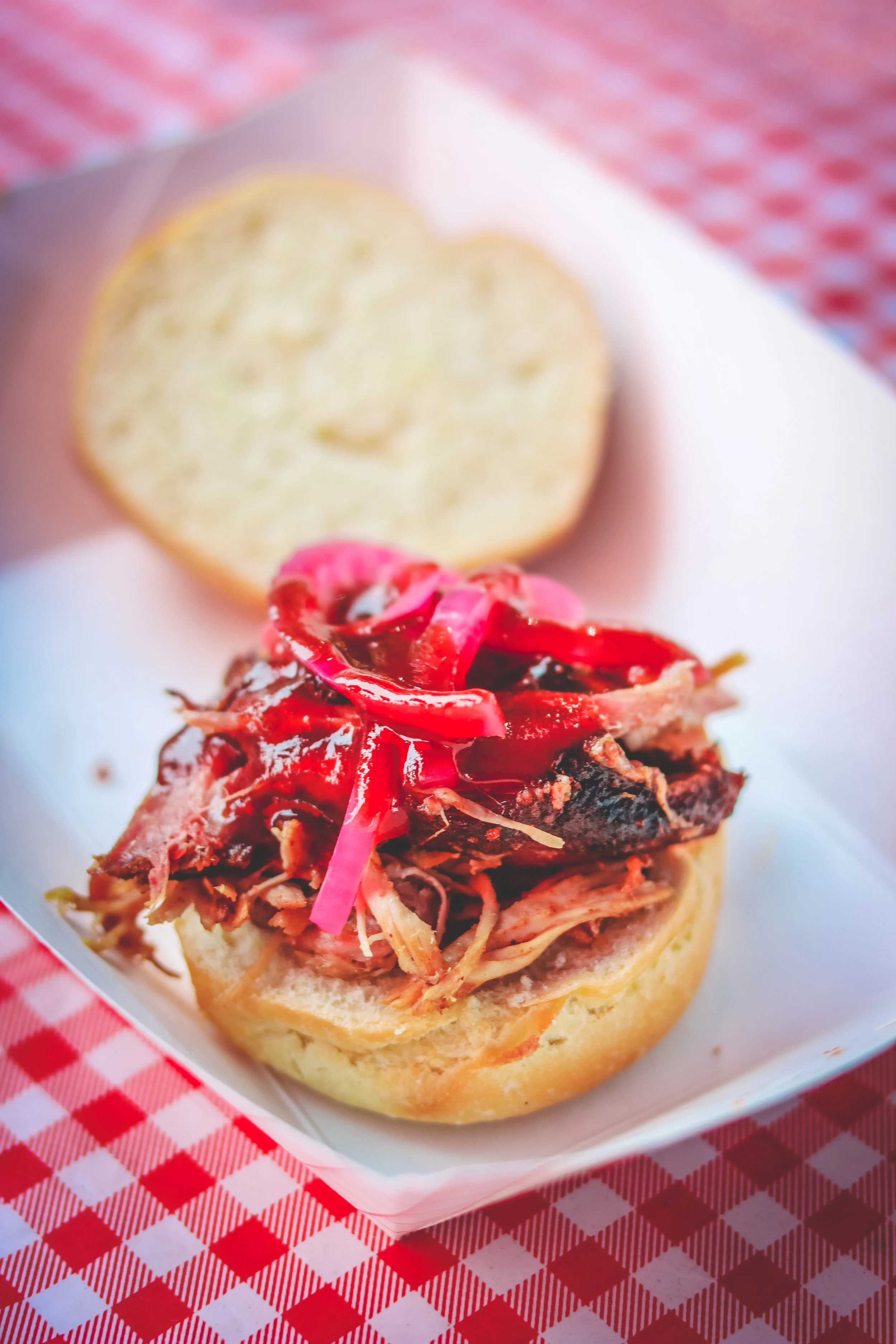 Pulled Pork Sliders &amp; Pickled Onions