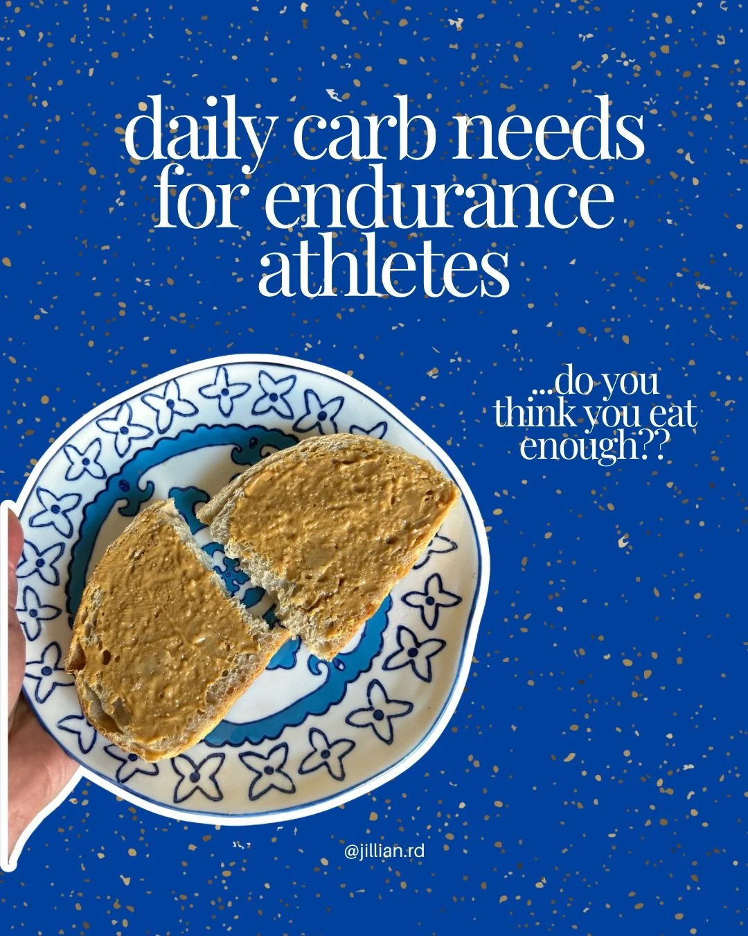 Another day, another post about carbs! xoxo

Today&rsquo;s real-talk:  do you think you eat enough carbs? 

Do you *intentionally* increase your carb intake when your mileage or training volume goes up (and no, this is not just *adding carbs during y