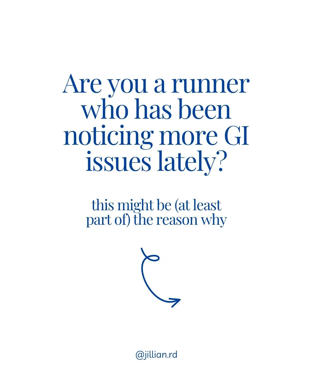 This is an area of sports &amp; performance nutrition that I&rsquo;m particularly interested in&mdash;the connection between endurance exercise, fueling &amp; adequacy, and the gut. 

Underfueling and LEA are not the only causes of GI issues in endur