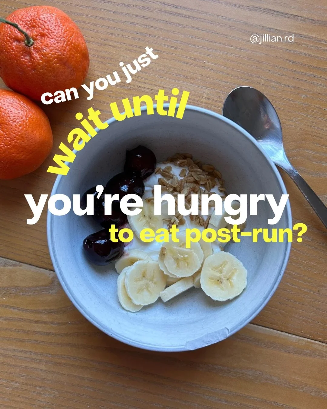 Even if you know that you&rsquo;re *supposed* to eat post-run, it can still be a really tough time to get food in. It&rsquo;s so common for appetite to be low or even for food/drinks to sound absolutely nauseating!

It can, first of all, be helpful t