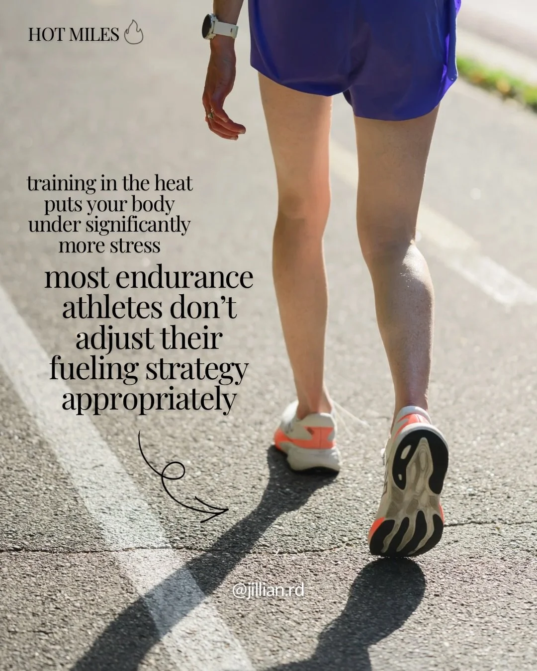 Welcome to HOT MILES, where we address some of the challenges re:  fueling and hydration when it&rsquo;s hot out there ☀️😅

It&rsquo;s getting warm quickly here in Minnesota, and you&rsquo;re likely feeling the same wherever you are!

When the weath