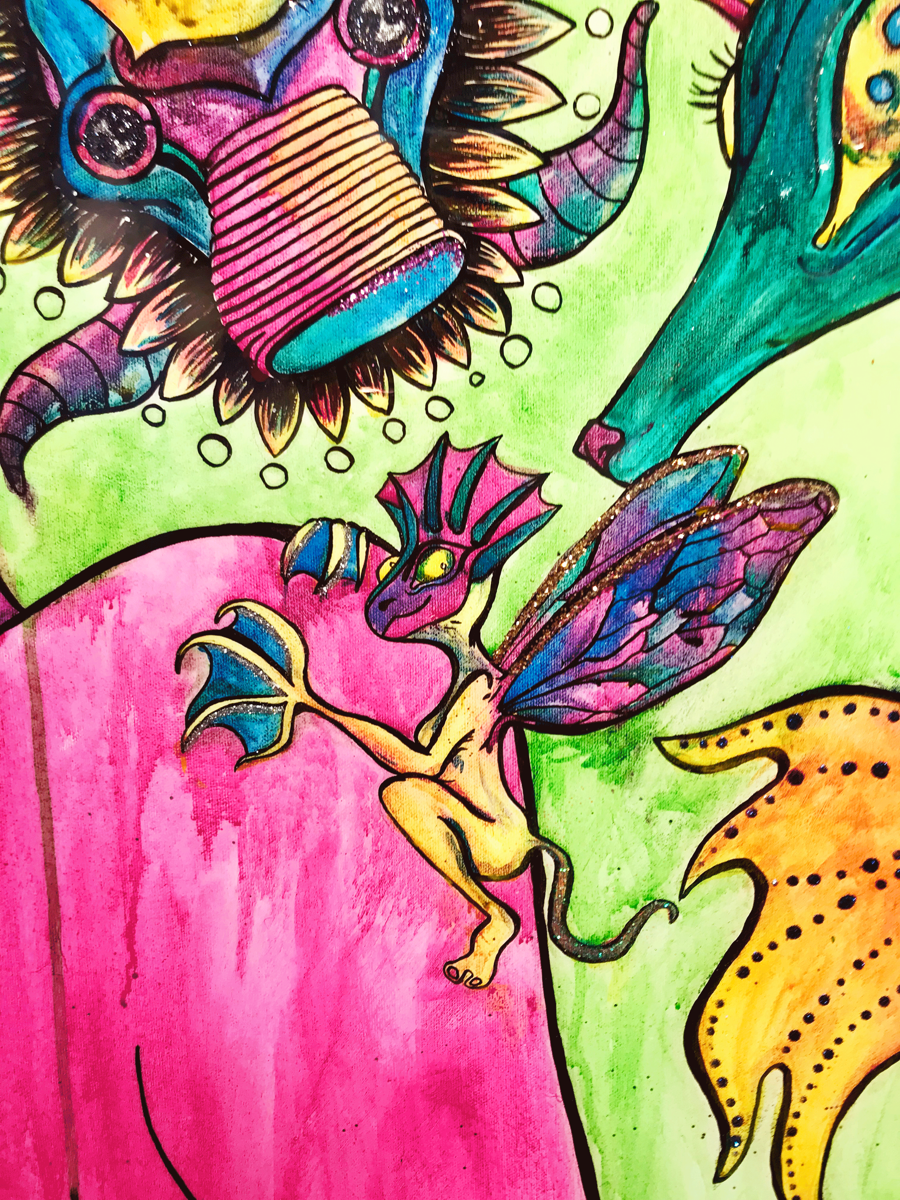 Transcendental Conception (The Spirit of Creation) - Closeup 