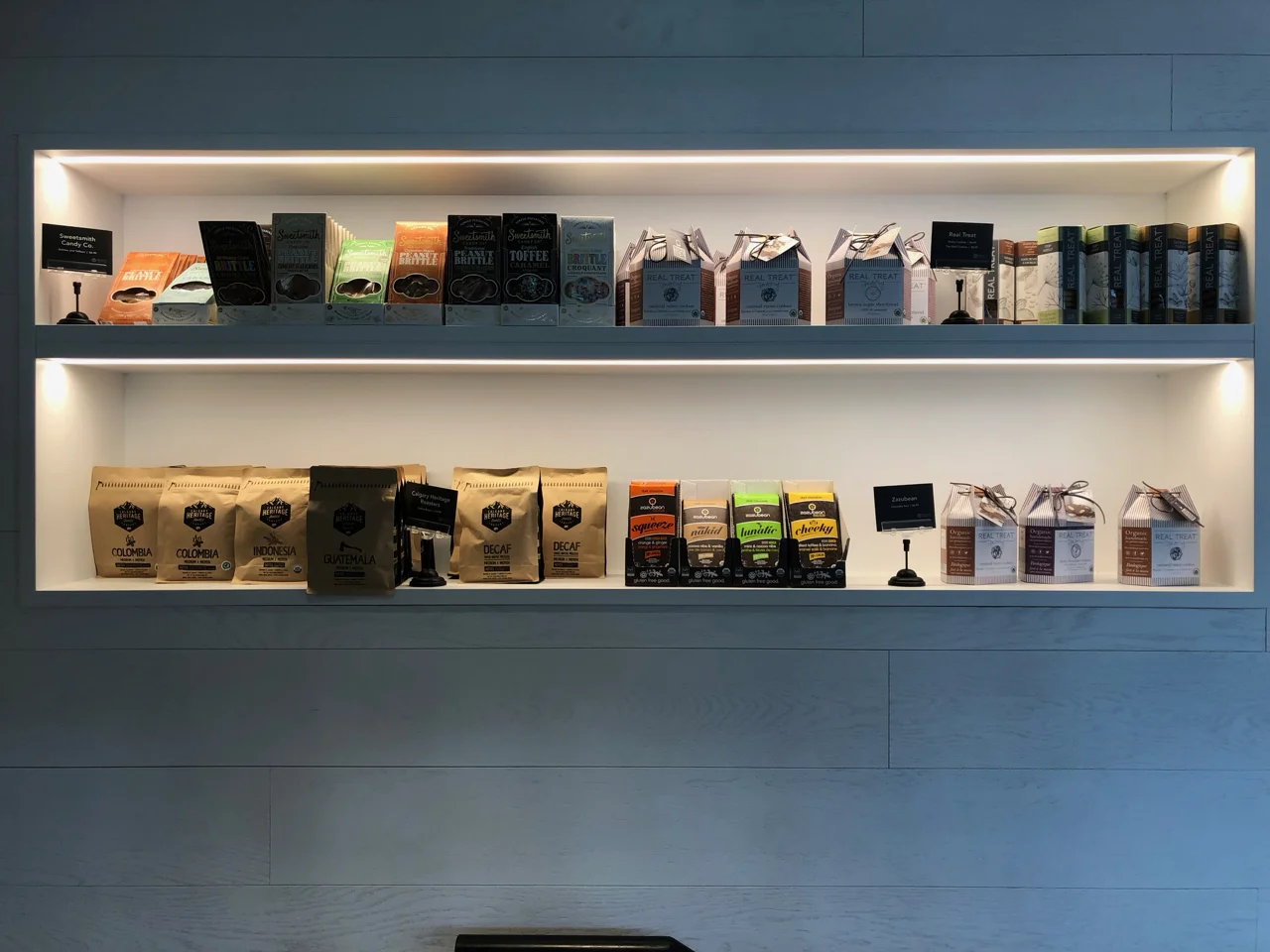 Product Display Shelving Lights