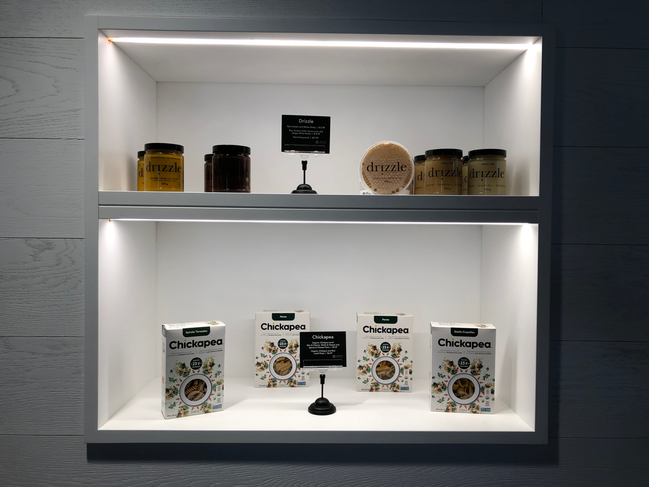 Product Display Shelving Lights