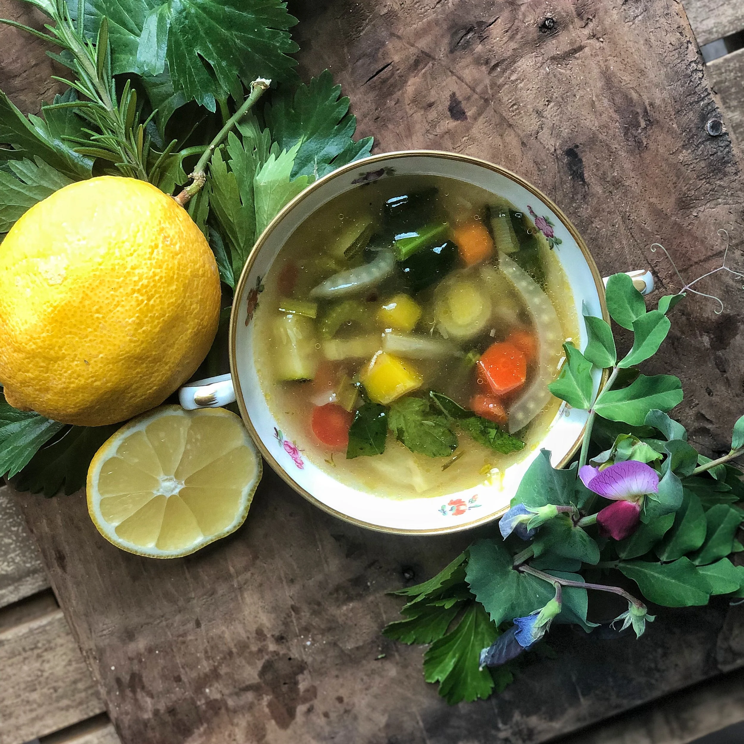 Put a little spring into your soup!