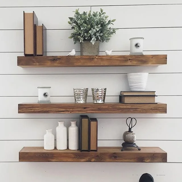 DIY - FLOATING SHELVES