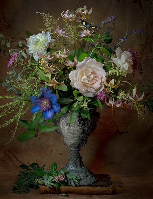 Martagon Lilies &amp; Clematis