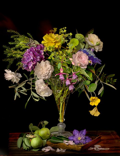 Mixed Bouquet &amp; Pears