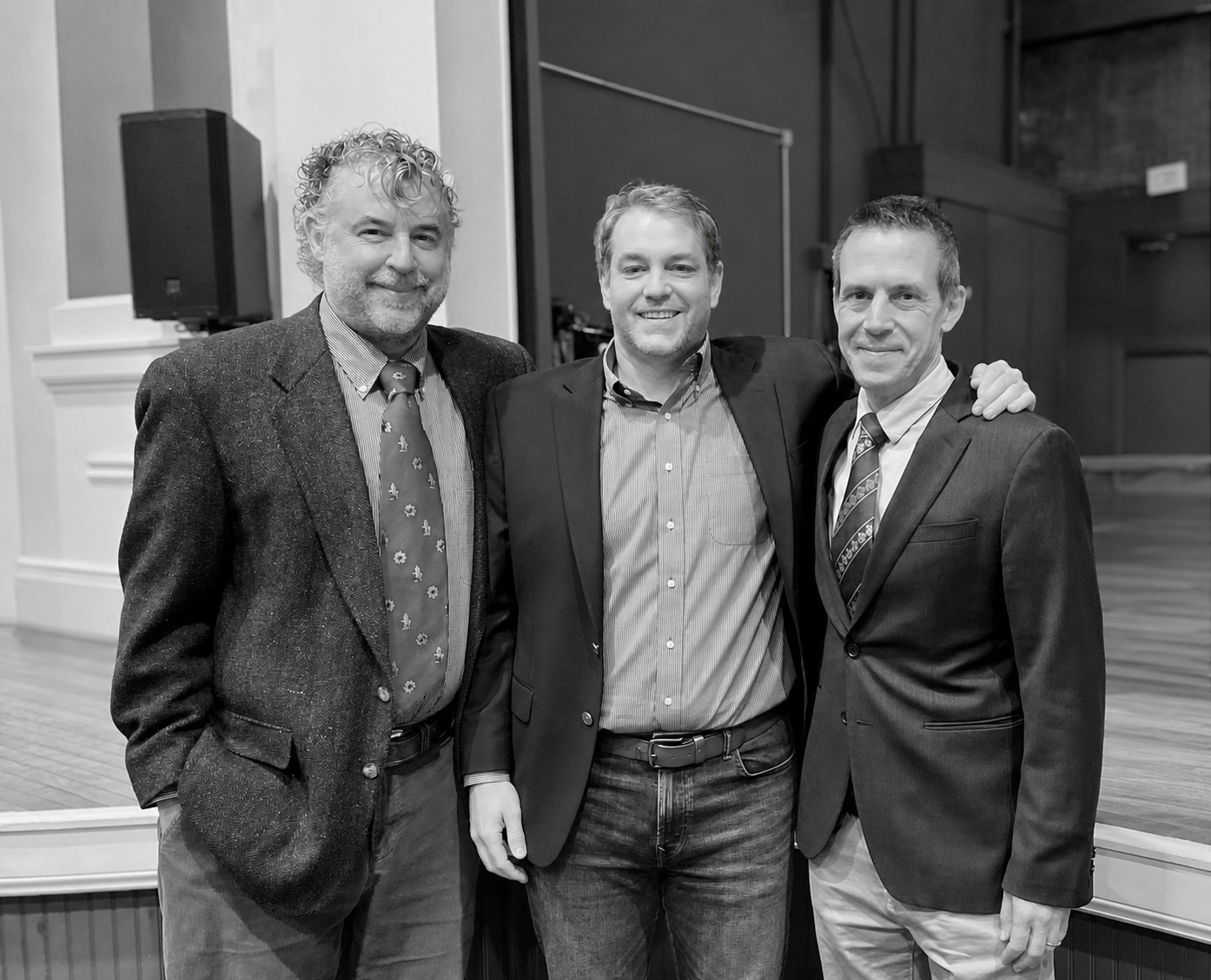 Photo of our current elders, Travis Shanahan, Brian Hough, Tim Durrett
