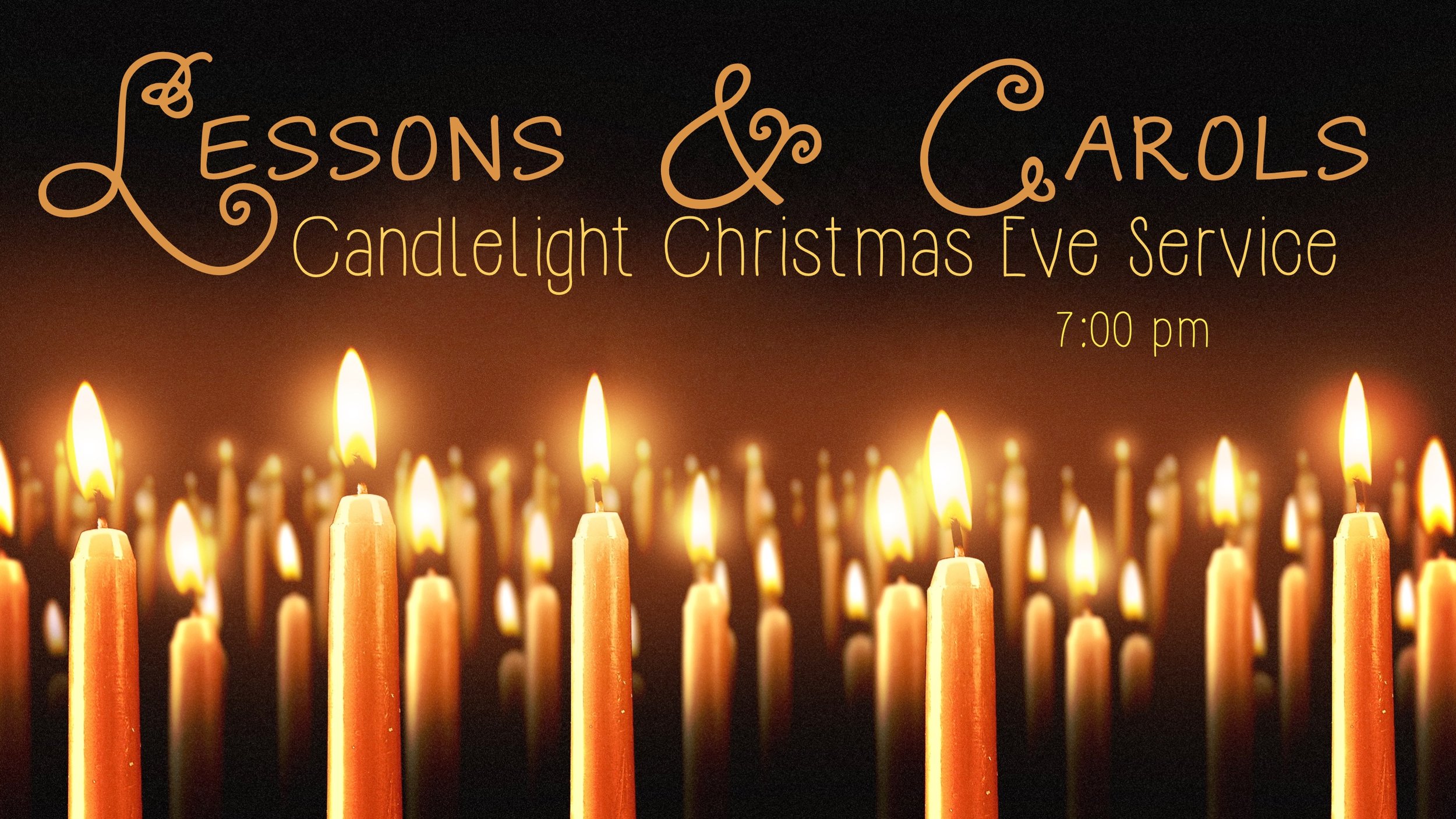 Candlelight Christmas Eve Service 